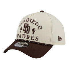 San Diego Padres New Era 2026 Spring Training Fan Pack Rope A-Frame 9FORTY Adjustable Hat for sale
