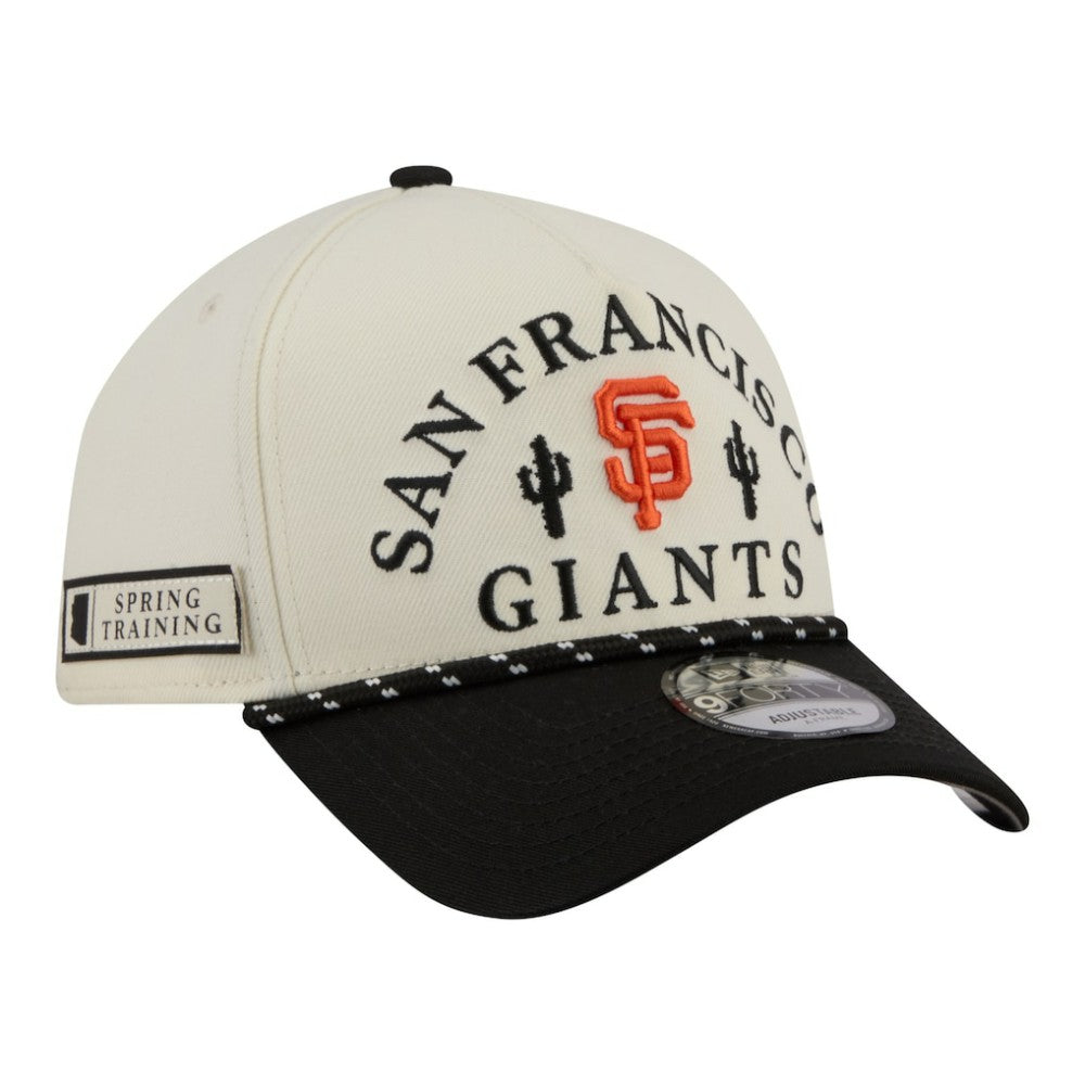 San Francisco Giants New Era 2026 Spring Training Fan Pack Rope A-Frame 9FORTY Adjustable Hat Discount