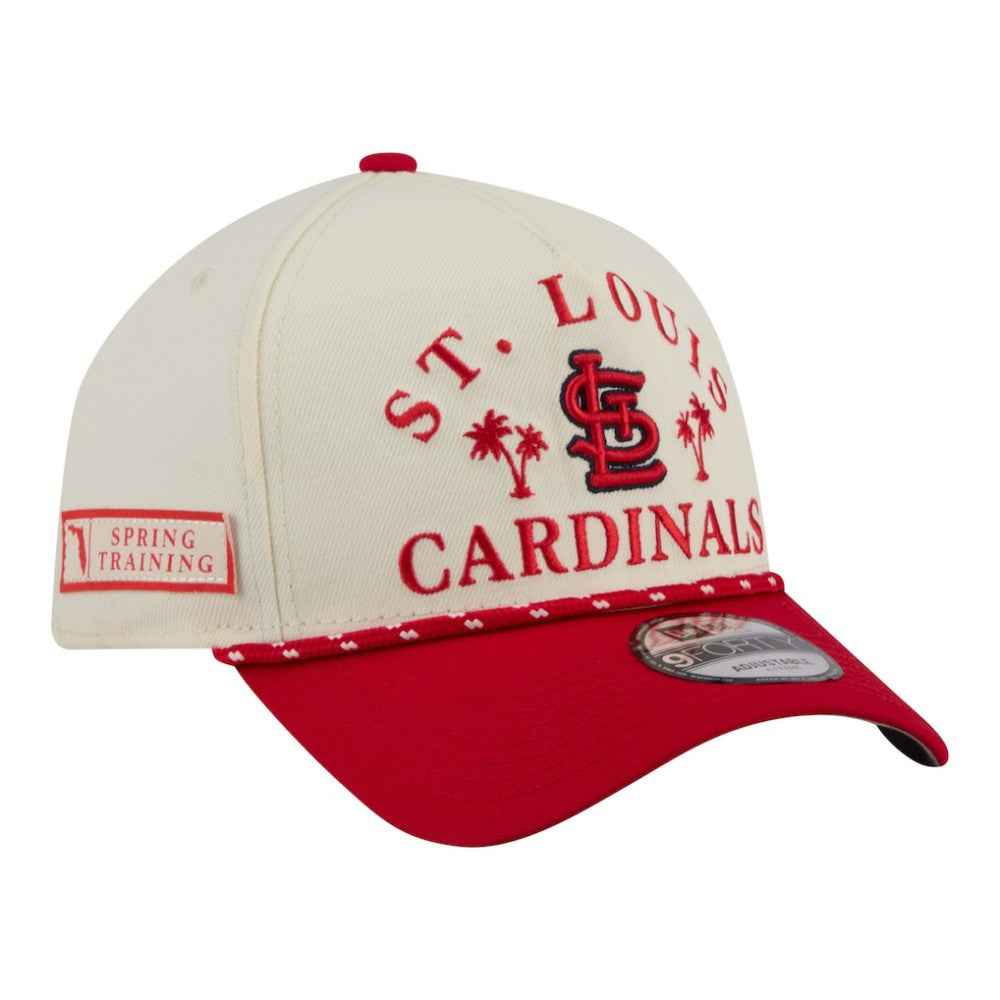 St. Louis Cardinals New Era 2026 Spring Training Fan Pack Rope A-Frame 9FORTY Adjustable Hat Online
