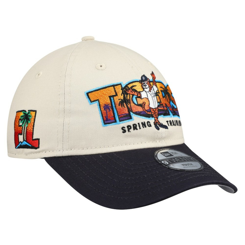 Detroit Tigers New Era Youth 2026 Spring Training Fan Pack Batter 9TWENTY Adjustable Hat for sale