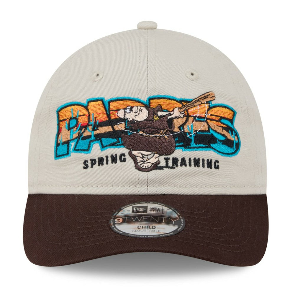 San Diego Padres New Era Youth 2026 Spring Training Fan Pack Batter 9TWENTY Adjustable Hat Near Me