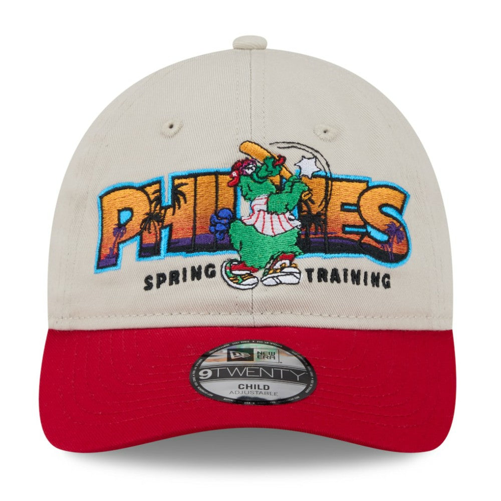 Philadelphia Phillies New Era Youth 2026 Spring Training Fan Pack Batter 9TWENTY Adjustable Hat Outlet