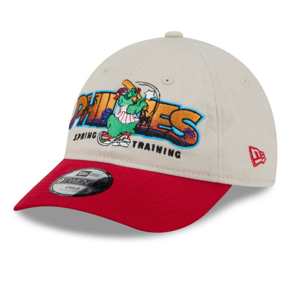Philadelphia Phillies New Era Youth 2026 Spring Training Fan Pack Batter 9TWENTY Adjustable Hat Outlet