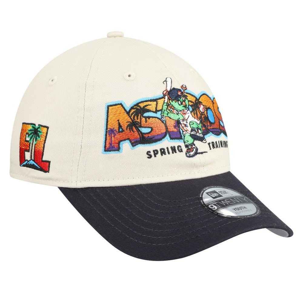 Houston Astros New Era Youth 2026 Spring Training Fan Pack Batter 9TWENTY Adjustable Hat Outlet