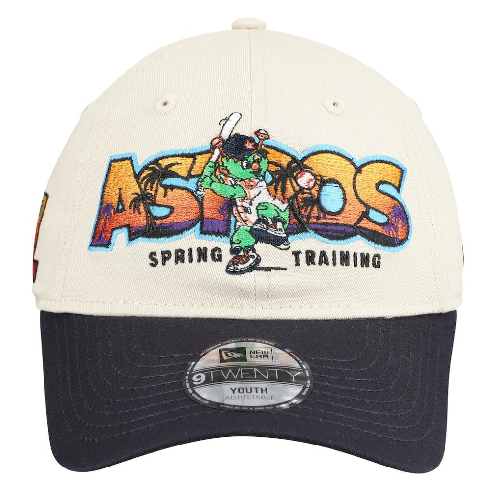 Houston Astros New Era Youth 2026 Spring Training Fan Pack Batter 9TWENTY Adjustable Hat Outlet