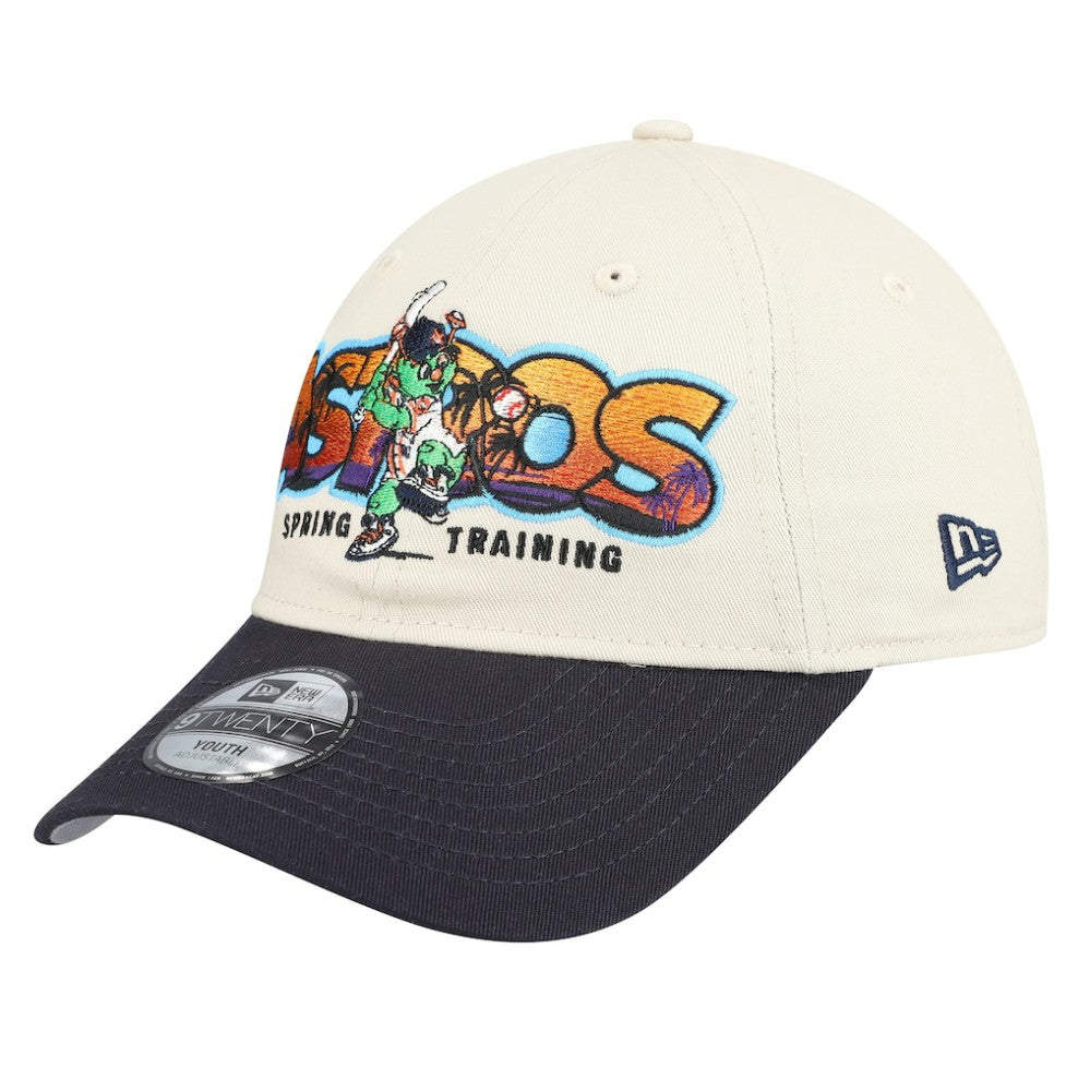 Houston Astros New Era Youth 2026 Spring Training Fan Pack Batter 9TWENTY Adjustable Hat Outlet