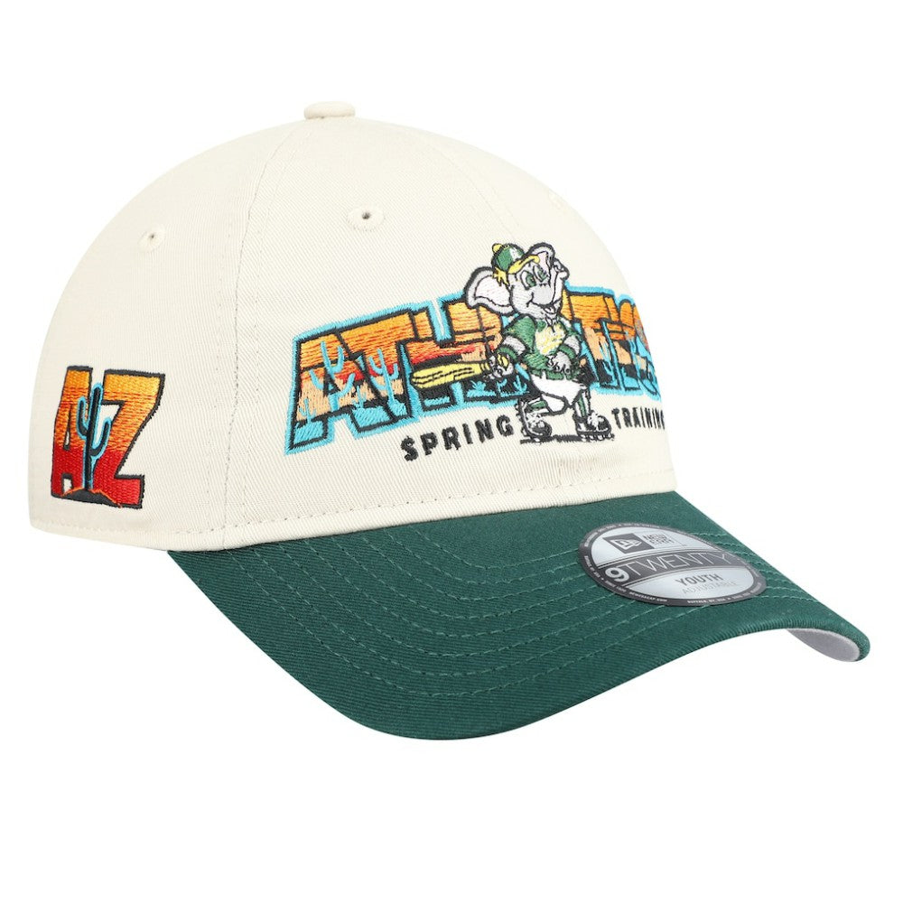 Athletics New Era Youth 2026 Spring Training Fan Pack Batter 9TWENTY Adjustable Hat Outlet