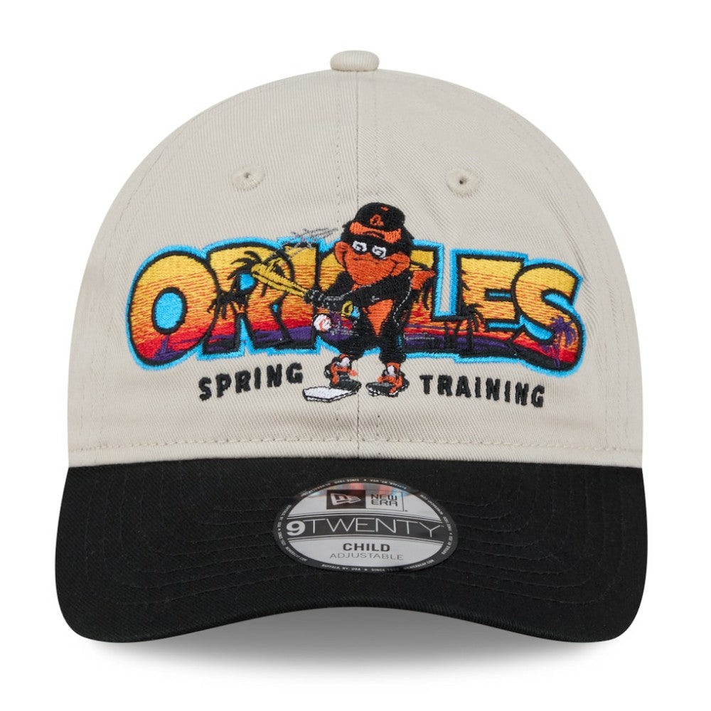 Baltimore Orioles New Era Youth 2026 Spring Training Fan Pack Batter 9TWENTY Adjustable Hat for sale