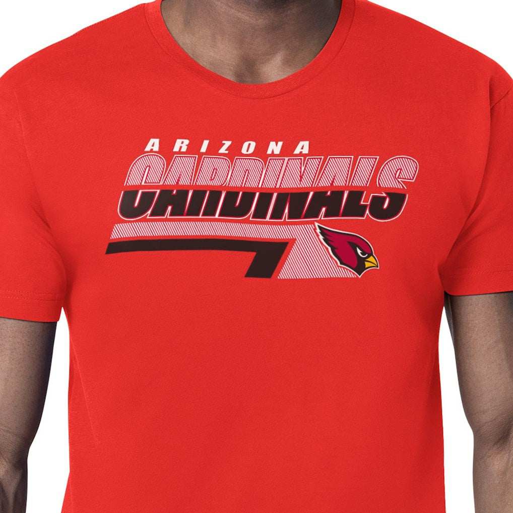 Arizona Cardinals Starter Logo Push Graphic T-Shirt - Cardinal - NFL
