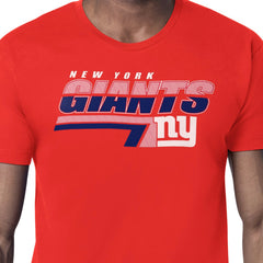 New York Giants Starter Logo Push Graphic T-Shirt - Red - NFL