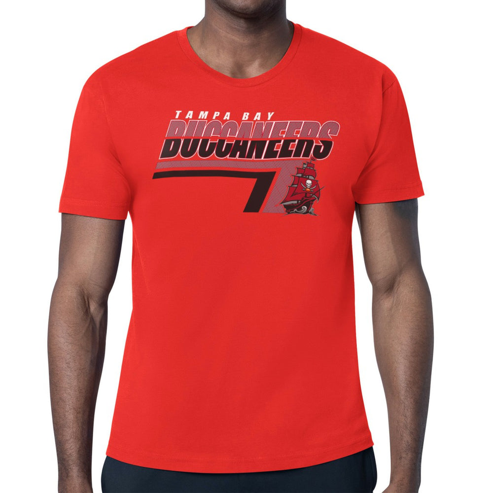 Tampa Bay Buccaneers Starter Logo Push Graphic T-Shirt - Red - NFL