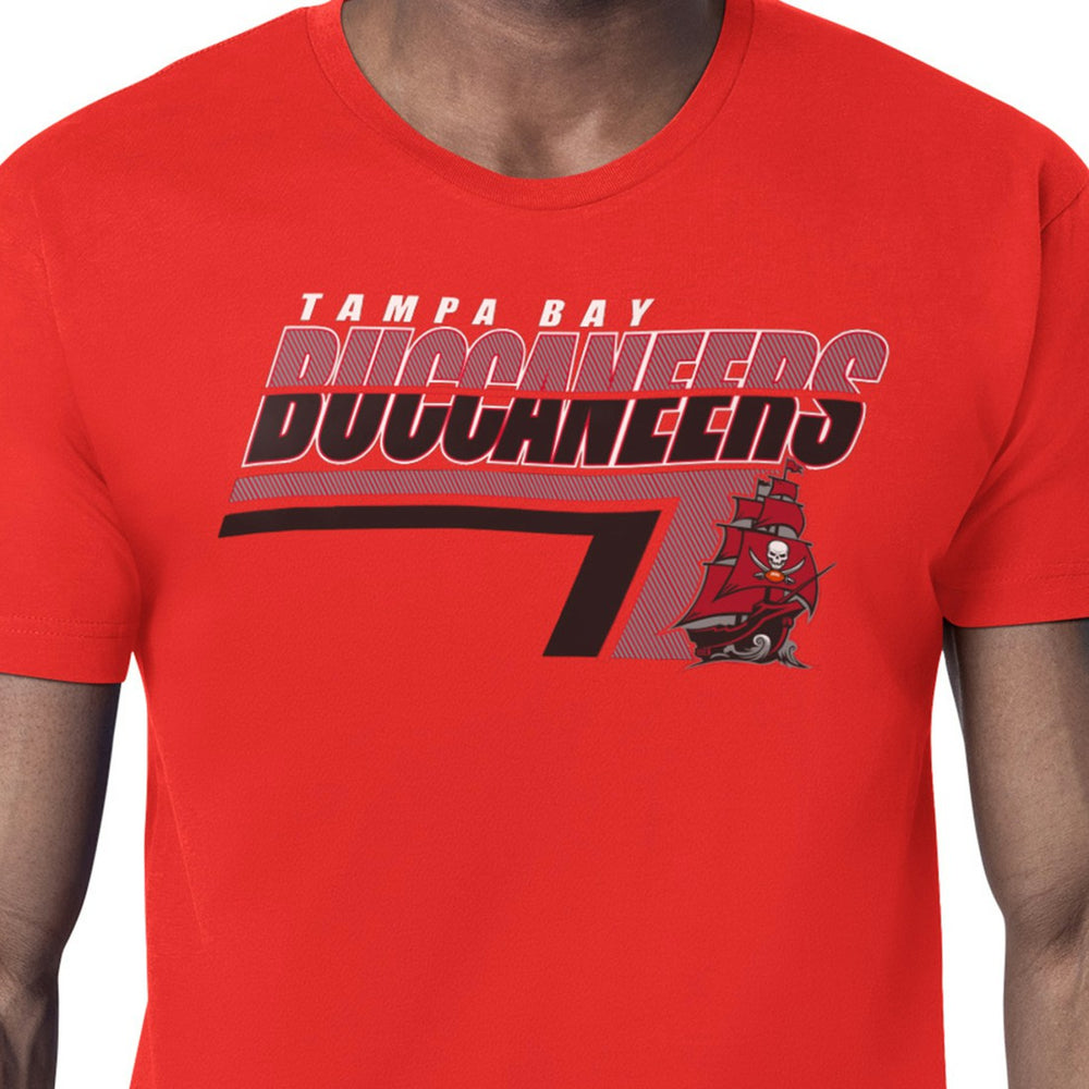 Tampa Bay Buccaneers Starter Logo Push Graphic T-Shirt - Red - NFL