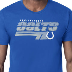 Indianapolis Colts Starter Logo Push Graphic T-Shirt - Royal - NFL