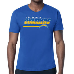 Los Angeles Chargers Starter Logo Push Graphic T-Shirt - Royal - NFL