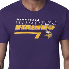 Minnesota Vikings Starter Logo Push Graphic T-Shirt - Purple - NFL