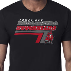 Tampa Bay Buccaneers Starter Logo Push Graphic T-Shirt - Black - NFL