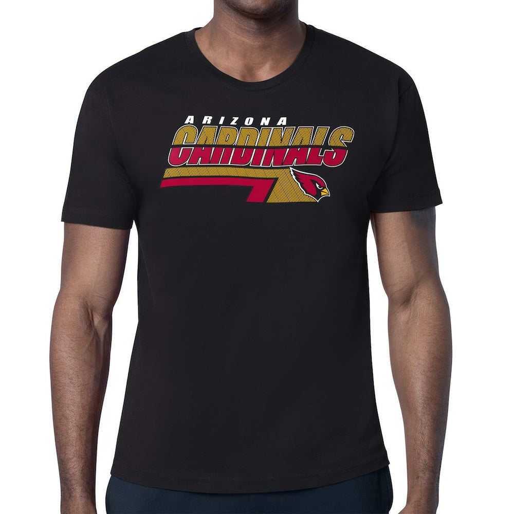 Arizona Cardinals Starter Logo Push Graphic T-Shirt - Black - NFL