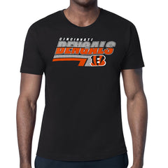 Cincinnati Bengals Starter Logo Push Graphic T-Shirt - Black - NFL
