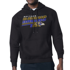 Baltimore Ravens Starter Logo Push Graphic Hoodie - Black - NFL