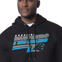Carolina Panthers Starter Logo Push Graphic Hoodie - Black - NFL