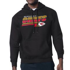 Kansas City Chiefs Starter Logo Push Graphic Hoodie - Black - NFL