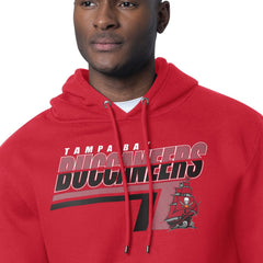 Tampa Bay Buccaneers Starter Logo Push Graphic Hoodie - Red - NFL
