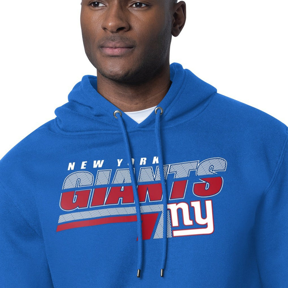 New York Giants Starter Logo Push Graphic Hoodie - Royal - NFL