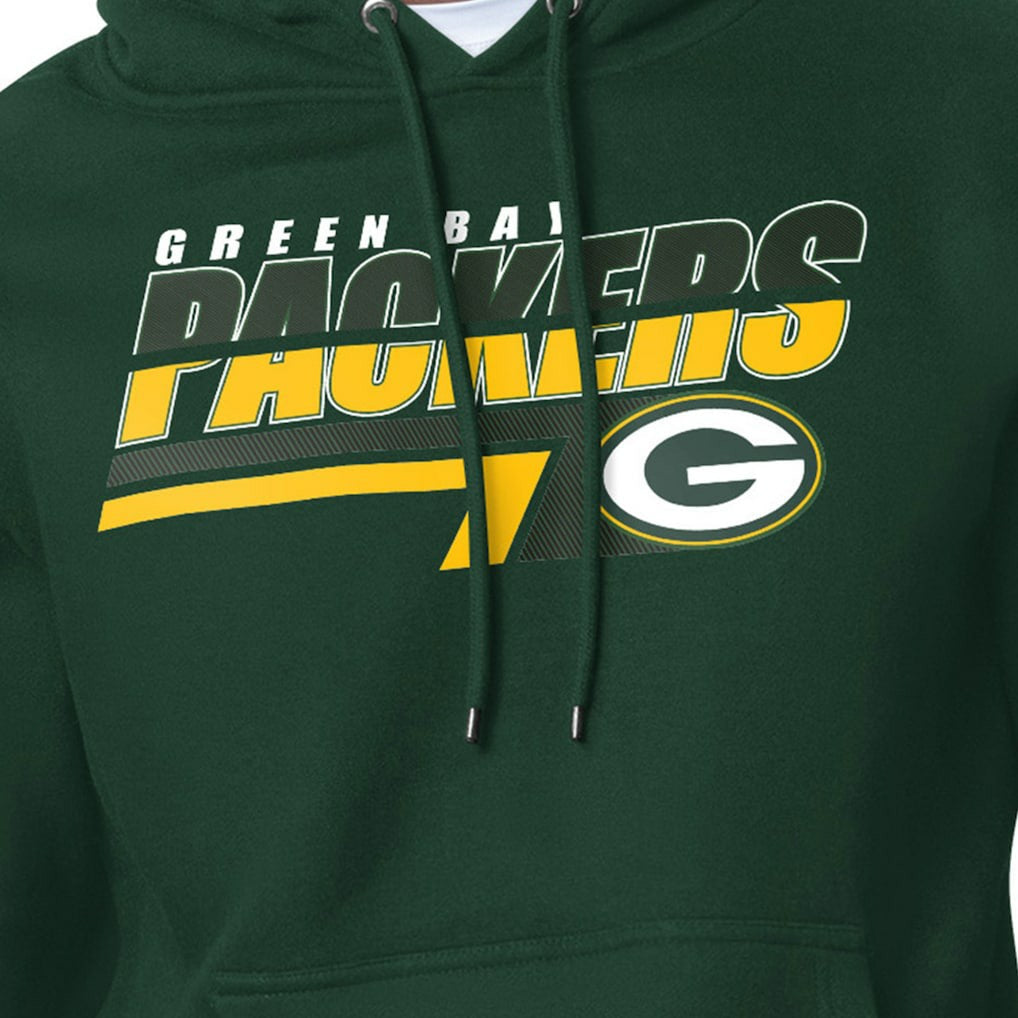 Green Bay Packers Starter Logo Push Graphic Hoodie - Green - NFL