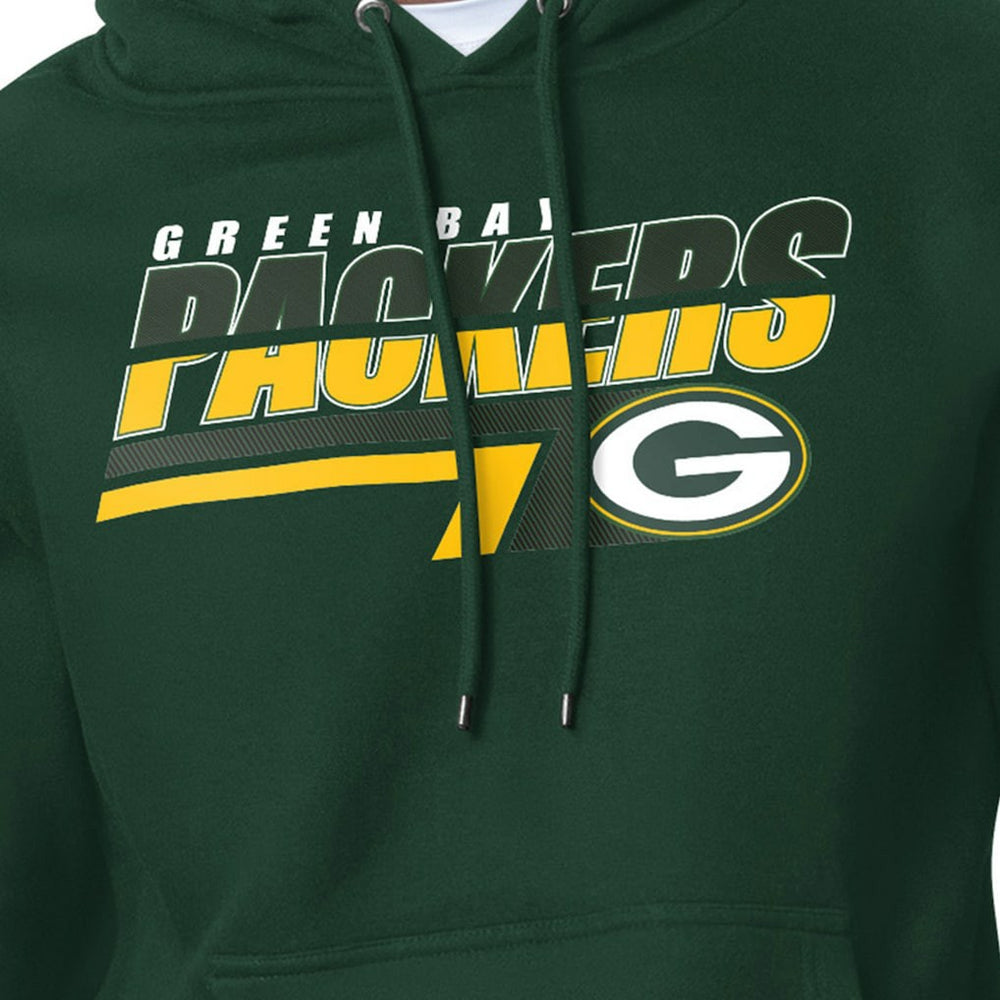 Green Bay Packers Starter Logo Push Graphic Hoodie - Green - NFL