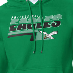 Philadelphia Eagles Starter Logo Push Graphic Hoodie - Kelly Green - NFL