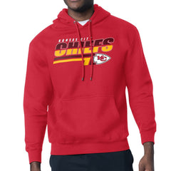 Kansas City Chiefs Starter Logo Push Graphic Hoodie - Red - NFL