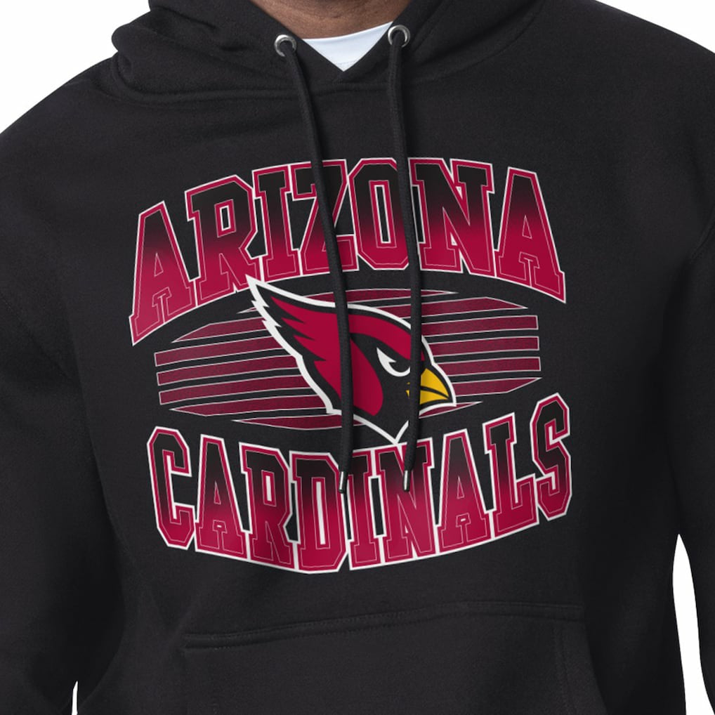 Arizona Cardinals Starter Team Grit Graphic Hoodie - Black - NFL