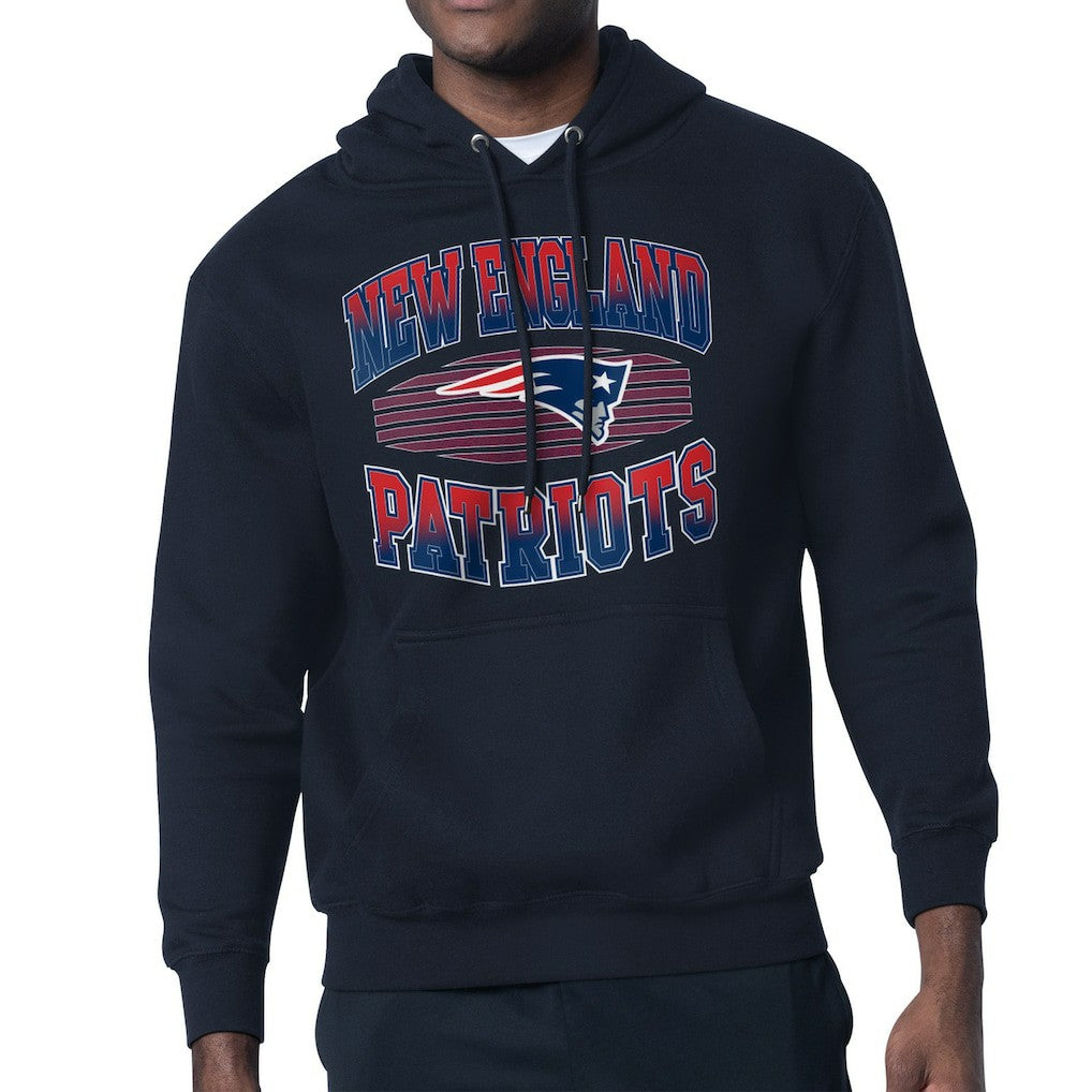 New England Patriots Starter Team Grit Graphic Hoodie - Navy - NFL