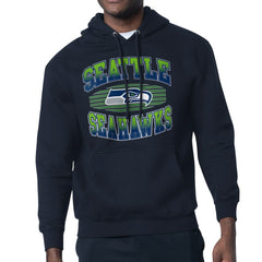 Seattle Seahawks Starter Team Grit Graphic Hoodie - College Navy - NFL