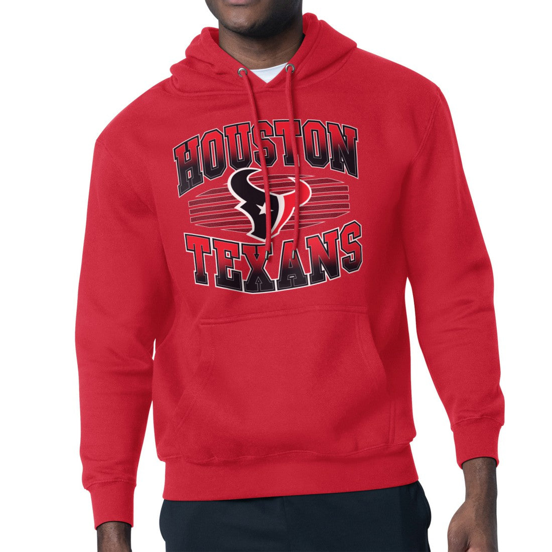 Houston Texans Starter Team Grit Graphic Hoodie - Red - NFL
