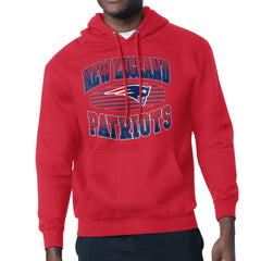 New England Patriots Starter Team Grit Graphic Hoodie - Red - NFL