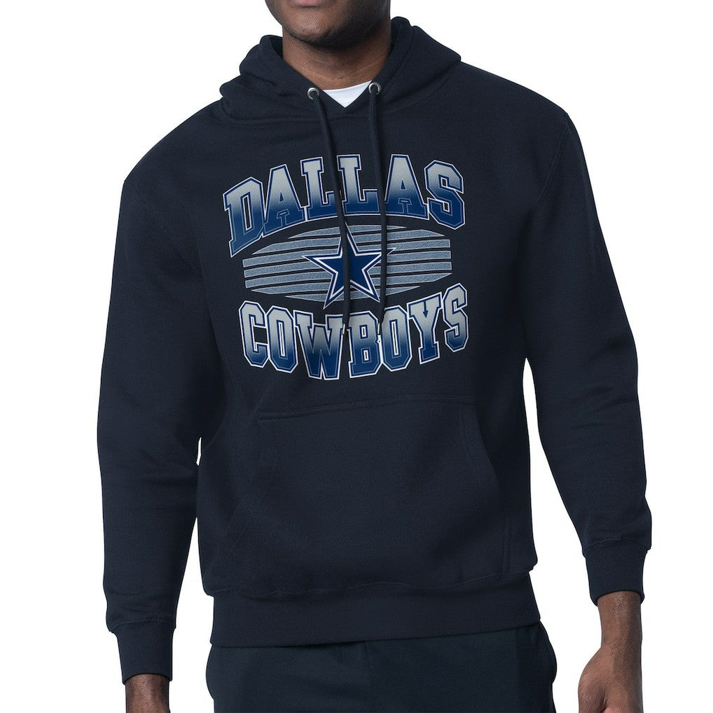 Dallas Cowboys Starter Team Grit Graphic Hoodie - Navy - NFL