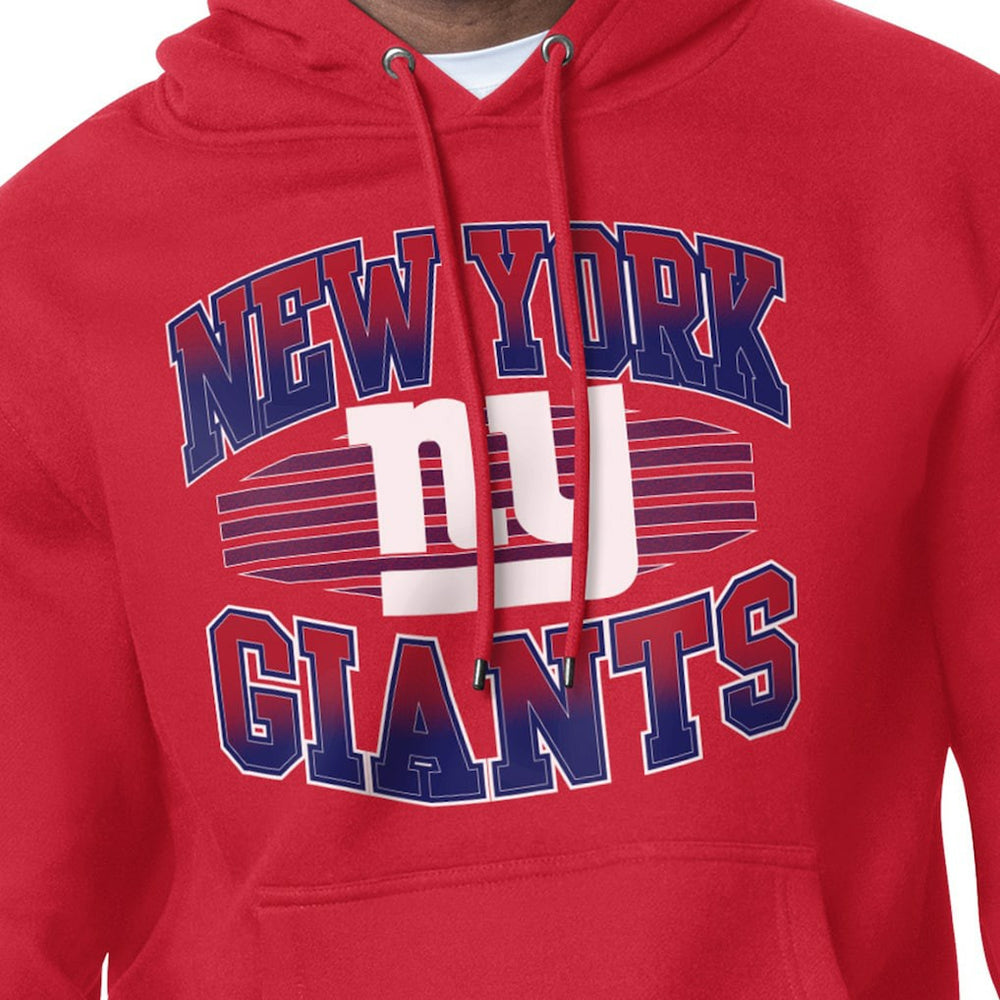 New York Giants Starter Team Grit Graphic Hoodie - Red - NFL