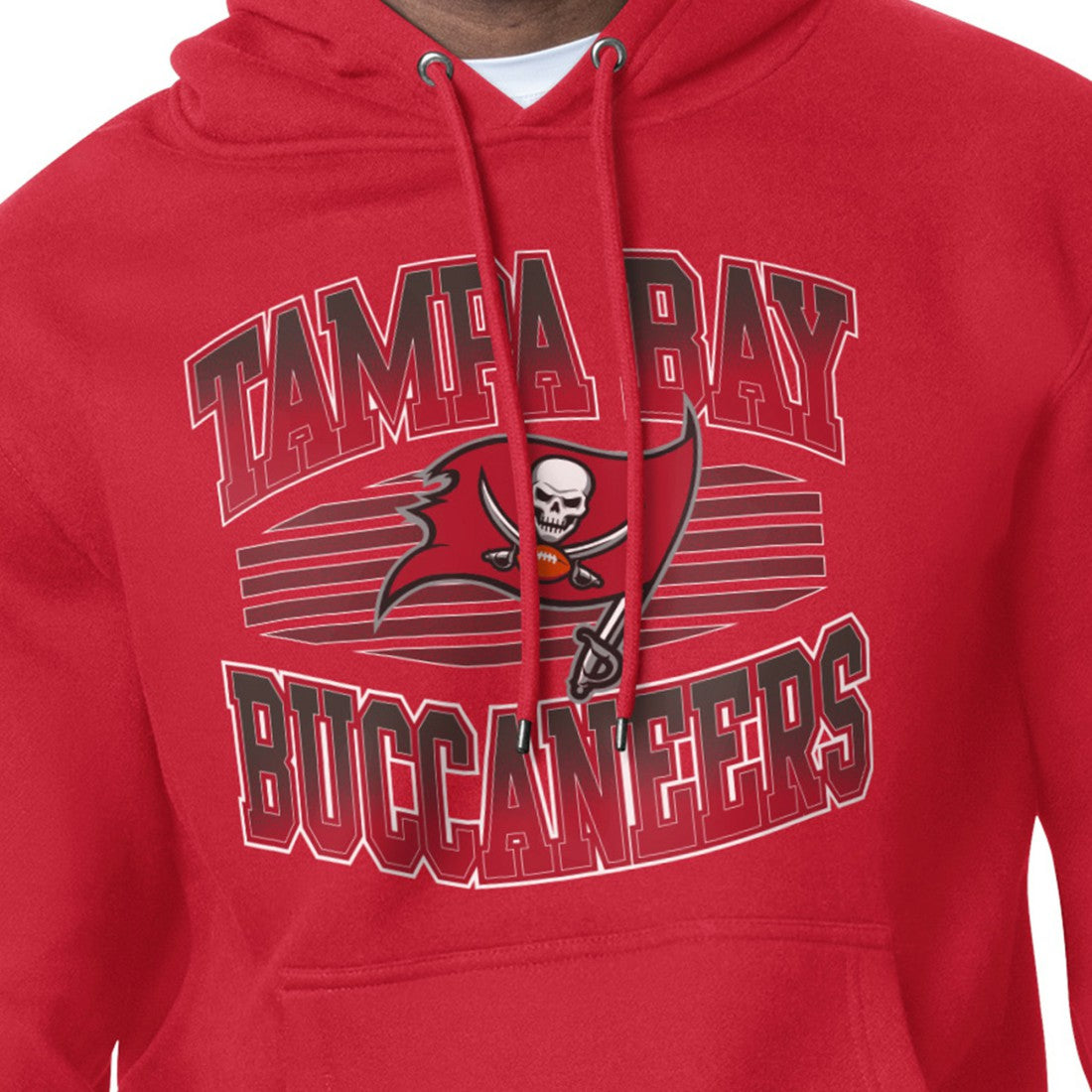 Tampa Bay Buccaneers Starter Team Grit Graphic Hoodie - Red - NFL