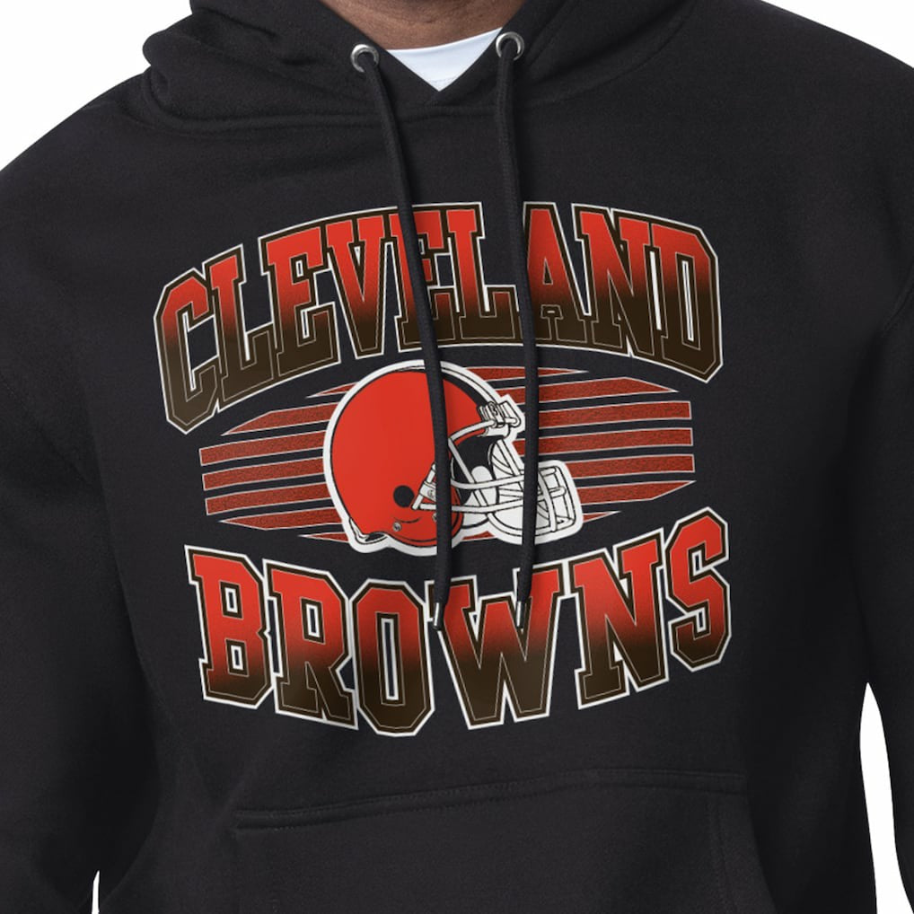 Cleveland Browns Starter Team Grit Graphic Hoodie - Black - NFL
