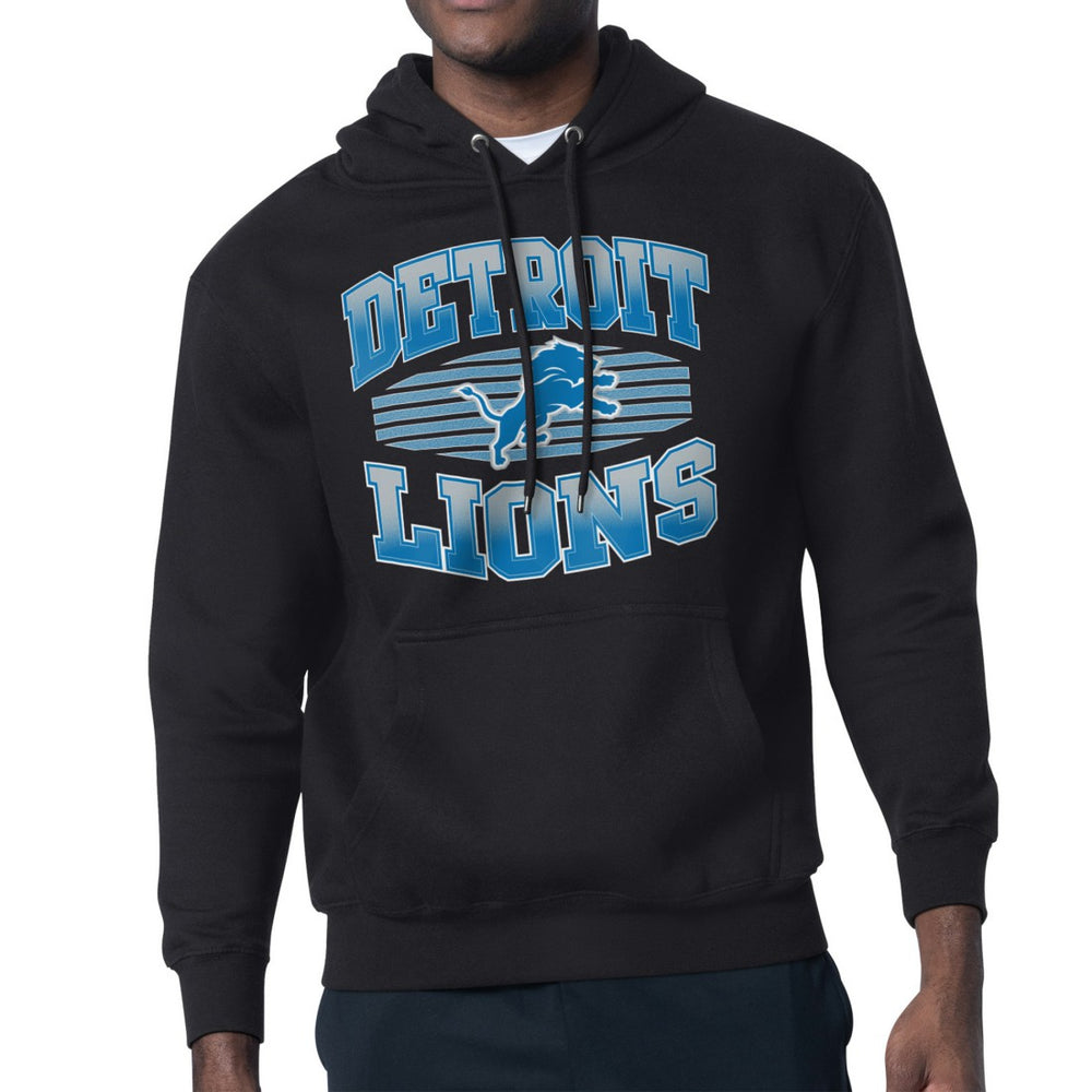 Detroit Lions Starter Team Grit Graphic Hoodie - Black - NFL