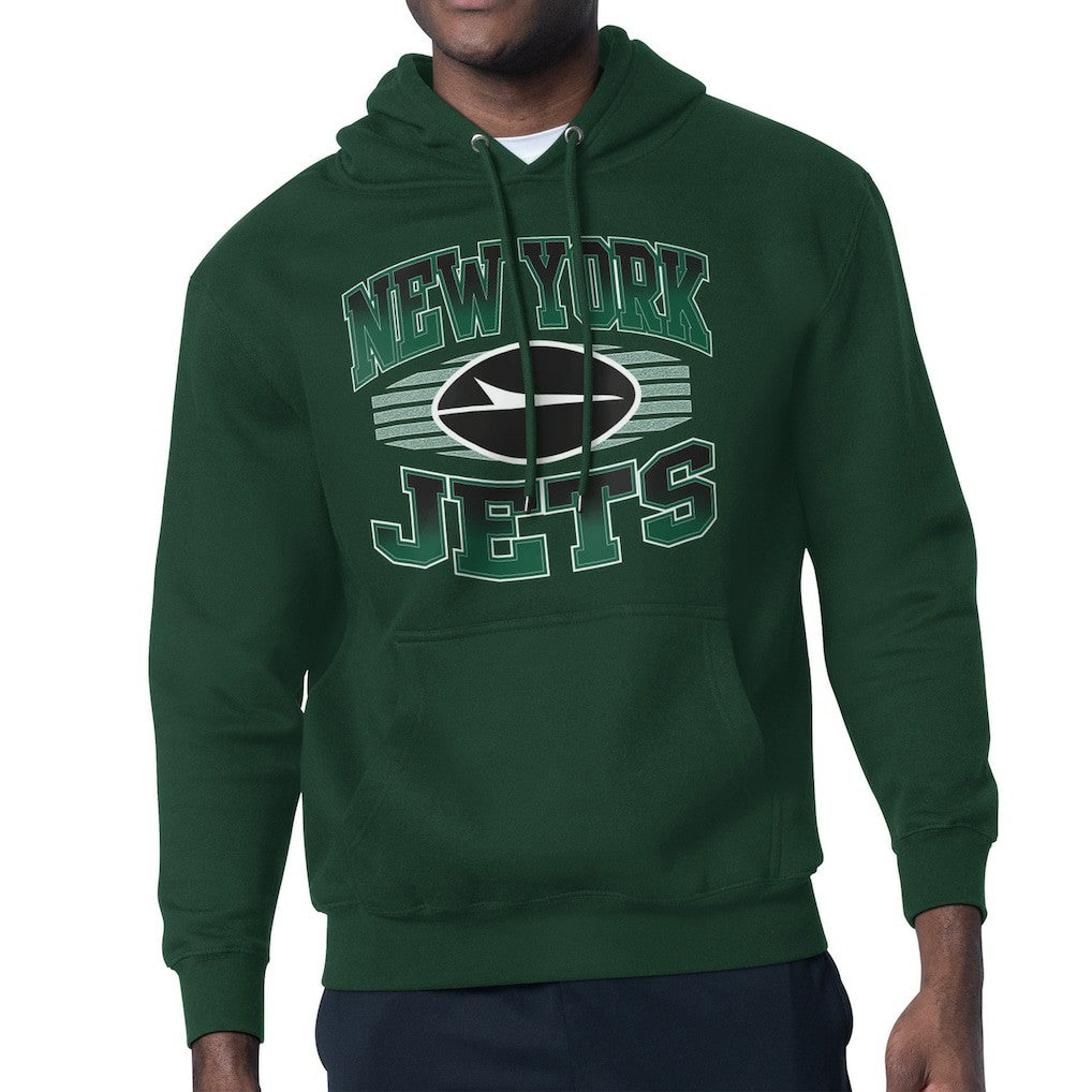 New York Jets Starter Team Grit Graphic Hoodie - Green - NFL