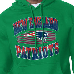 New England Patriots Starter Team Grit Graphic Hoodie - Kelly Green - NFL