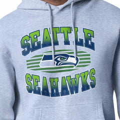 Seattle Seahawks Starter Team Grit Graphic Hoodie - Heather Gray - NFL