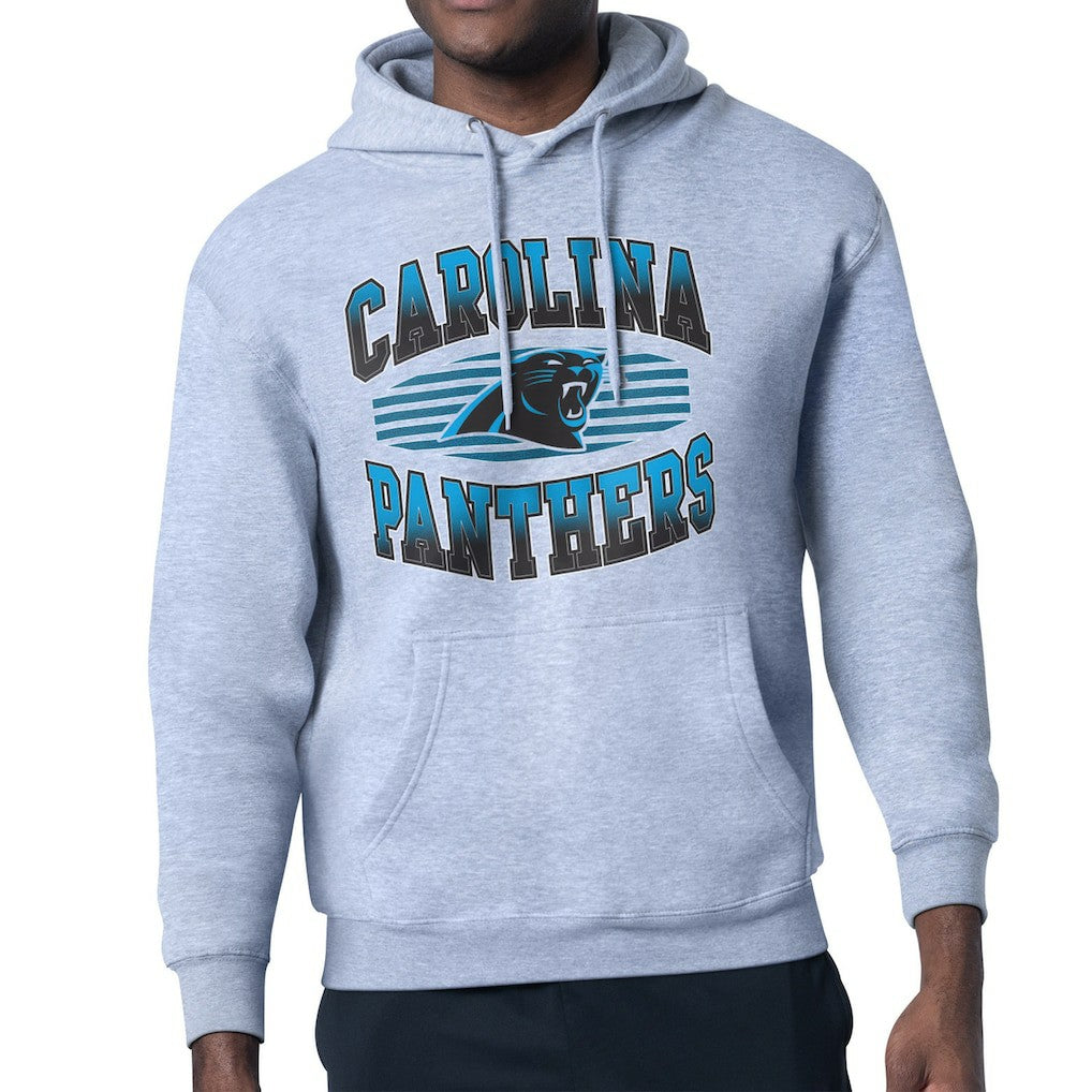 Carolina Panthers Starter Team Grit Graphic Hoodie - Heather Gray - NFL