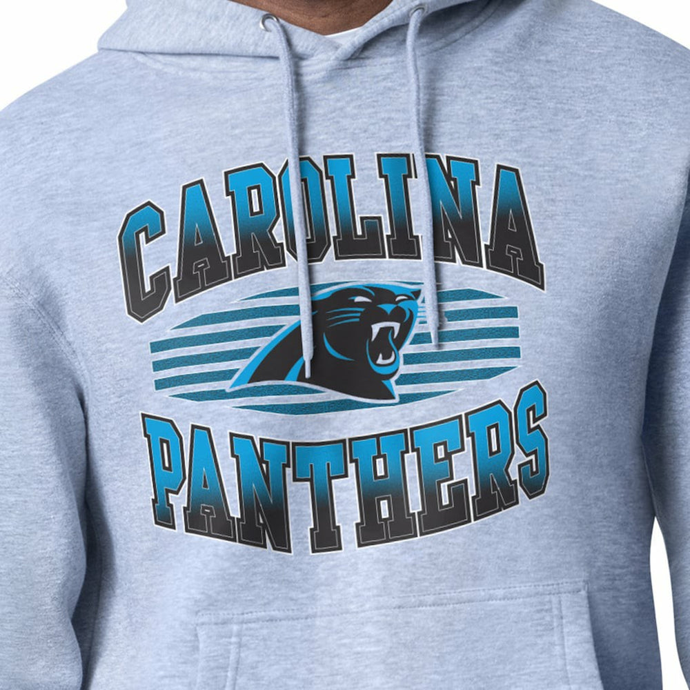 Carolina Panthers Starter Team Grit Graphic Hoodie - Heather Gray - NFL