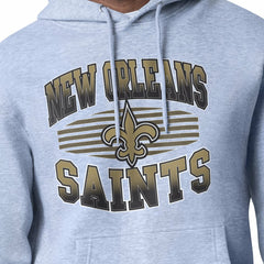 New Orleans Saints Starter Team Grit Graphic Hoodie - Heather Gray - NFL