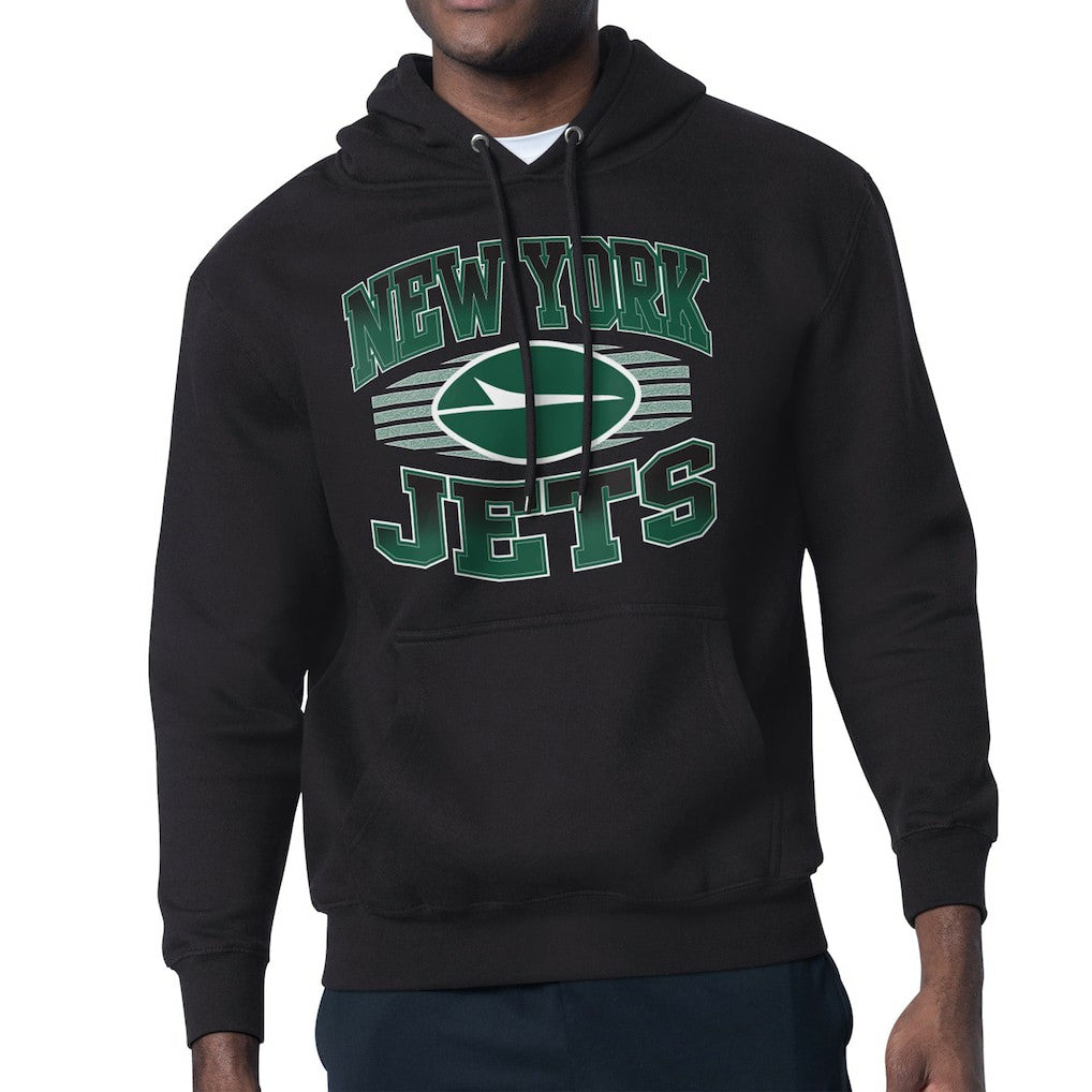 New York Jets Starter Team Grit Graphic Hoodie - Black - NFL
