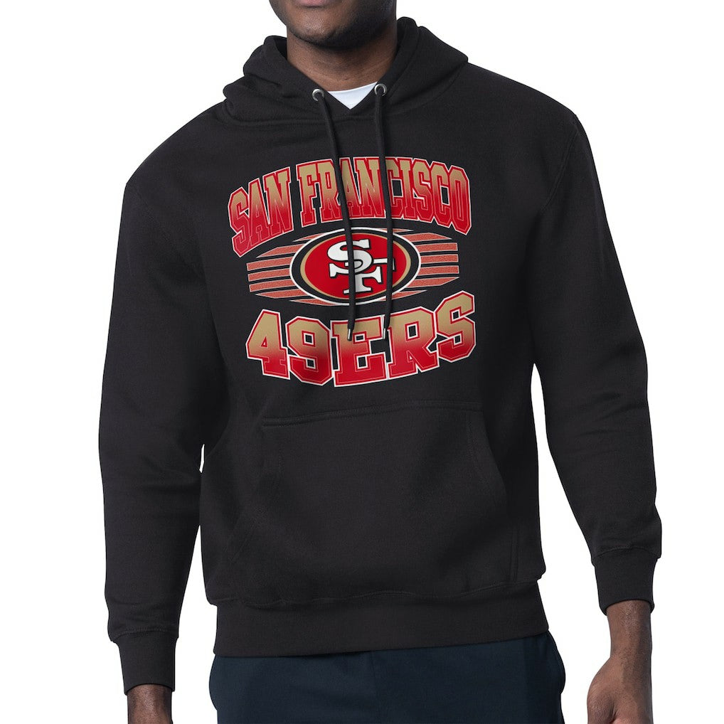 San Francisco 49ers Starter Team Grit Graphic Hoodie - Black - NFL