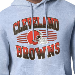 Cleveland Browns Starter Team Grit Graphic Hoodie - Heather Gray - NFL